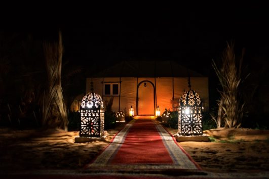 Morocco luxury desert camp